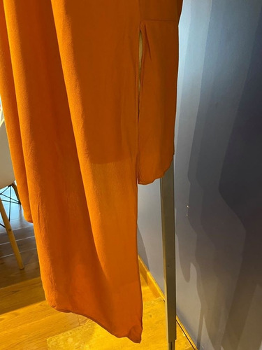 Blusa Camisola Importada Color Ladrillo Halter Marca Conocid