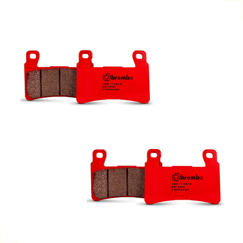 Set Pastillas Freno Delantero Honda Cbr 600 F4 1999 A 2006