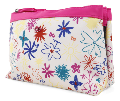 Cosmetiquera Cloe Para Mujer Estampado Floral Multicolor
