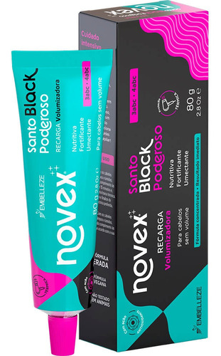 Kit Novex Shampoo Condicionador Recarga Volumizador Gel