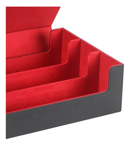 TTAWIFT Caja De Almacenamiento Para Cartas Coleccionables – Capacidad Para 1800 Cartas Con 10 Divisores, Cierre Magnético Y Forro De Microfibra, Ideal Para TCG Y MTG