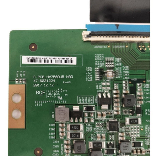 T-com Para Sharp Modelo: Lc-75q7570u N/p: Hv750qubn9d