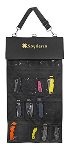 Spyderco Pequeño Spyderpac 18 Bolsillo Negro