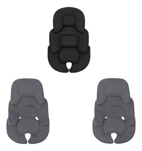 3 Pcs Cojín Inserto Transpirable Para Cochecito Cochecito