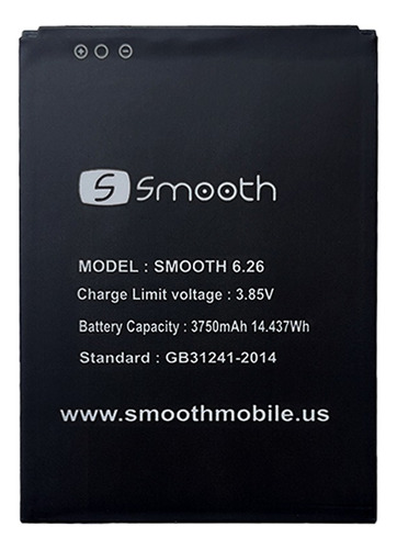 Bateria Pila Smooth 6.26