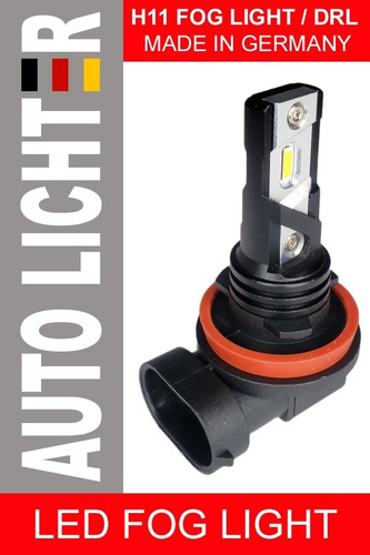 Ampolleta Led H11 Neblinero Amarilla Autolichter Alemana