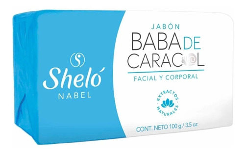 Jabón Baba De Caracol Shelo Nabel 100gr (1 Pza)
