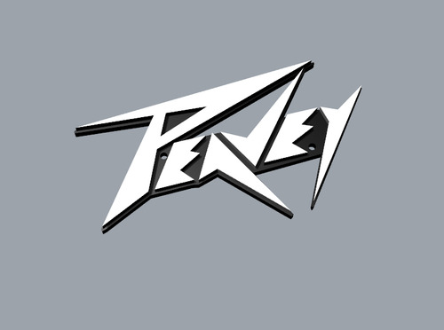 Peavey Logo Impresión 3d 16 X 8