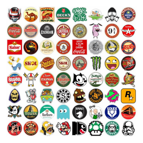 Adesivos Fusca Hoodride Retrô Vintage Rat Look Antigo 6 64un