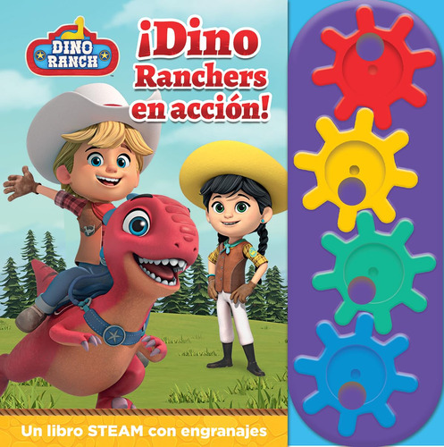 Dino Ranch - ¡dino Ranchers En Acción! - Un Libro Steam Con