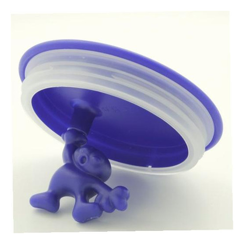 Alessi Amdr08 Daz 8-1/2-cup Glass Jar, Blue