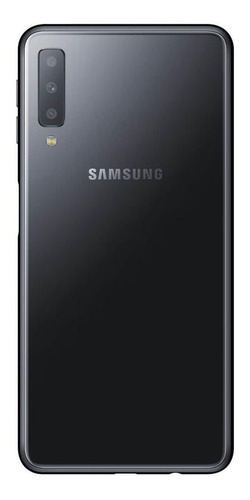 Samsung Galaxy A7 (2018) Dual SIM 64 GB preto 4 GB RAM - Aceitável (Recondicionado)