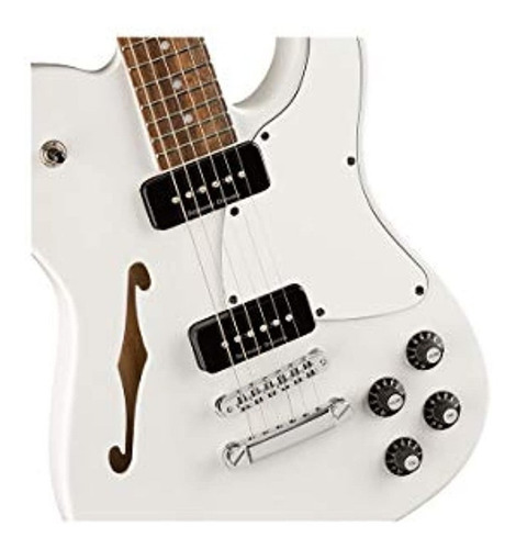 Guitarra eléctrica Fender Artist Jim Adkins JA-90 Telecaster de fresno white uretano brillante con diapasón de laurel indio