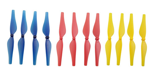 Hélices De Palas Modelo De Avión De Cuatro Aixs Props 12x