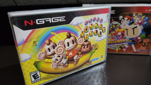 Bomberman Ngage Y Monkey Ball Ambos Sellados Juego N Gage (Usado)