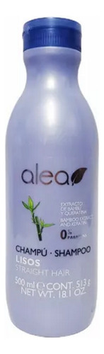 Salerm Alea Shampoo Cabello Lacio Antifrizz C BambĂș 500ml