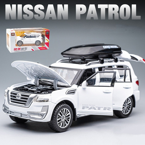 Nissan Patrol Carreras Modelos Coches Aleacion Luz Y Sonidos