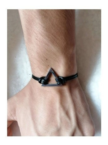 Pulsera Diseño De Triángulo Hombre Vikingo Varios Modelos