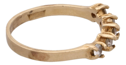 Anillo De 10k Oro Amarillo, 0.9 Gramos Amarillo 2 (Usado)