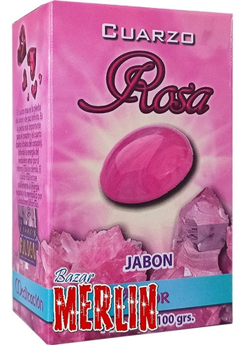 Jabón Cuarzo Rosa - Perfecto Para Atraer Al Sexo Opuesto