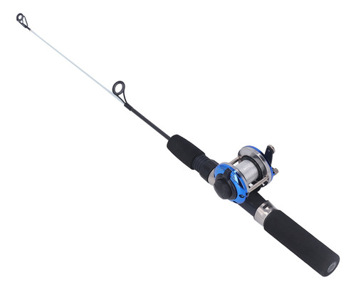 Kit De Cañas De Pescar En Hielo De Fibra De Carbono, 50 Cm,