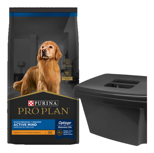 Purina Proplan Senior Active Mind Raza Med Y Grande 15 Kg