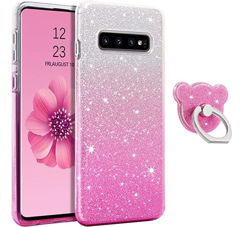 Guagua Compatible Con Samsung Galaxy S10 Case 6.1 Pulgadas G