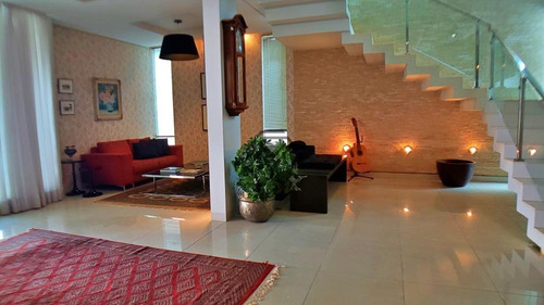 Imagem 5 de 29 de Sobrado 5 Suítes + Escritório, 601 M² C/ Lazer À Venda Na 204 Sul - 303