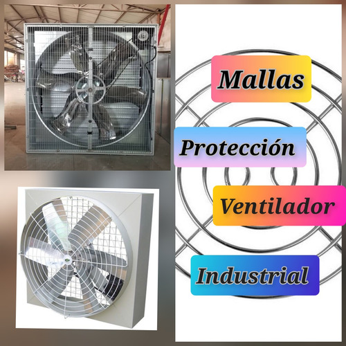 Tapa Protector Ventilador Industrial Electro Soldado 