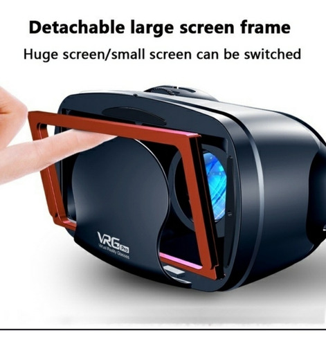 Óculos De Realidade Virtual 4k Hd Compatível C/ Todos Os Cel