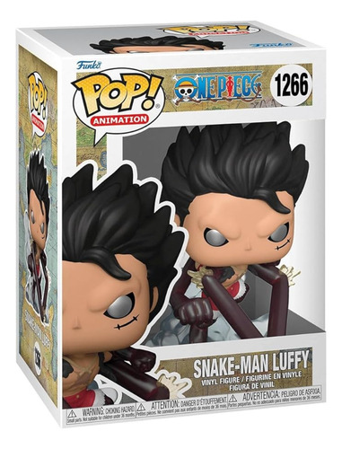 Boneco Vinil Funko Pop! One Piece Snake Man Luffy #1266
