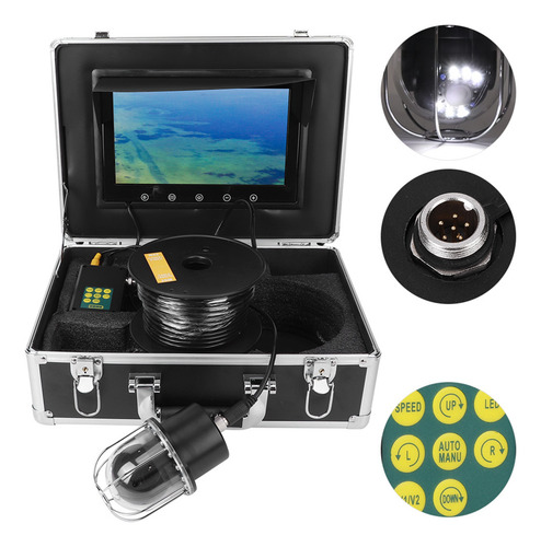 Cámara De Pesca Submarina Visual Fish Finder 20 De 10.1 PuLG