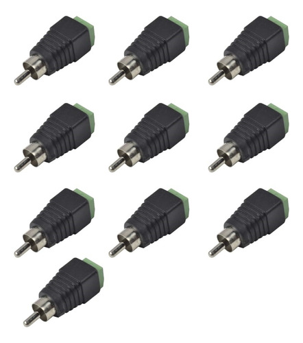 Adaptador Rca Macho Tipo Jack 10pza, Epcom, Jr-r591