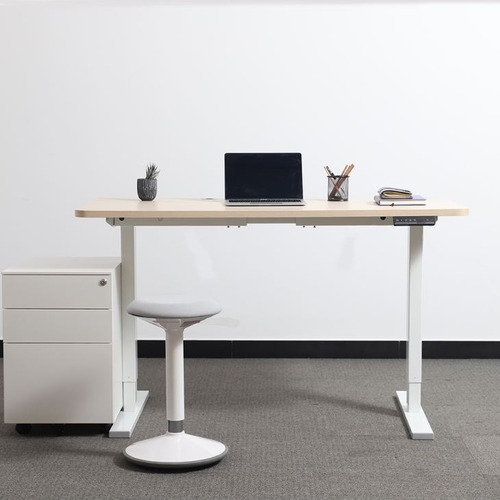 Escritorios Con Altura Ajustable Tablero 120cm