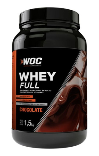 Whey Protein Full Woc X 1.5 Kg Chocolate