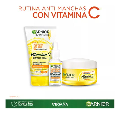 Kit Serum + Crema + Gel Garnier - mL