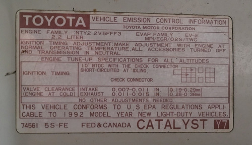 Imagen 18 de 18 de Toyota Mr2 Coupe 1992 2.0