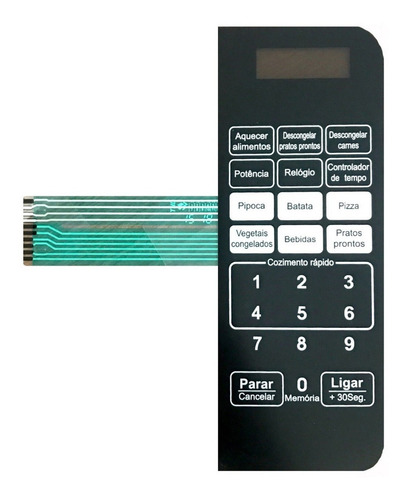 Membrana Teclado Microondas Carrefour Home Hmo 20e Hmo20e