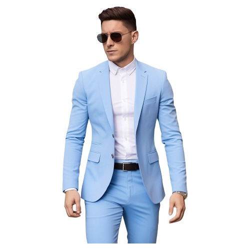 Terno Slim Executivo Alto Padrão De Luxo (calça E Blazer) 