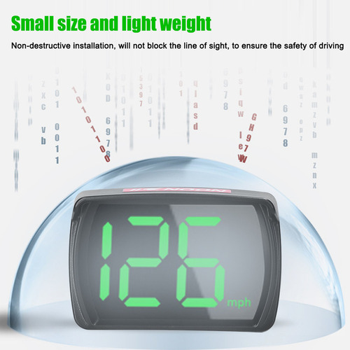 Headup Display Digital Kknoon Headup Con Velocímetro Para Co
