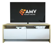 Comprar Rack Mesa De Tv Led 50 Apoyo Bahiut Moderno Melamina 2 Ptas