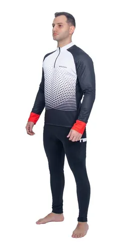 Conjunto calça sales e camisa ciclismo