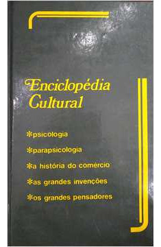 Livro Capa Dura Didáticos Enciclopédia Cultural Volume 1 ...