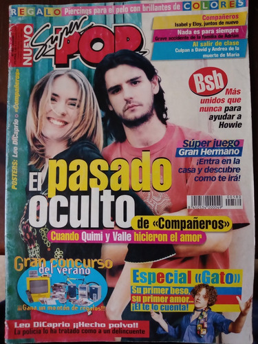 Britney Spears En Revista Super Pop Junio Año 2000 (Usado)
