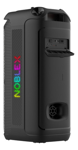 Torre De Sonido Noblex Mnx1600 5200w Karaoke Doble Woofer - Excelente (Reacondicionado)