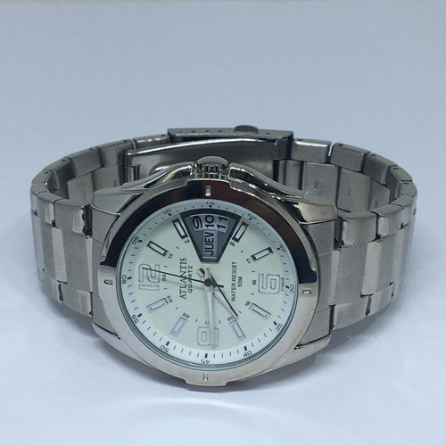 Relógio Masculino Atlantis Elegance Original Luxo G3121