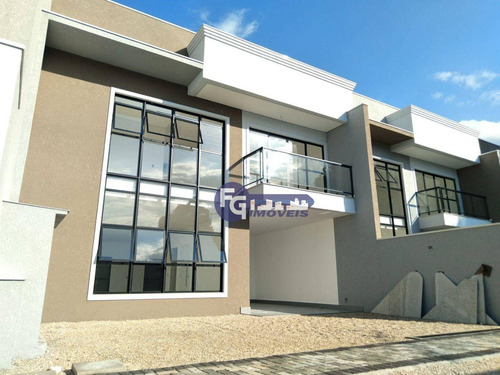 Imagem 1 de 30 de Sobrado Com 3 Suítes À Venda, 208 M² Por R$ 920.000 - Bom Jesus - São José Dos Pinhais/pr - So0236