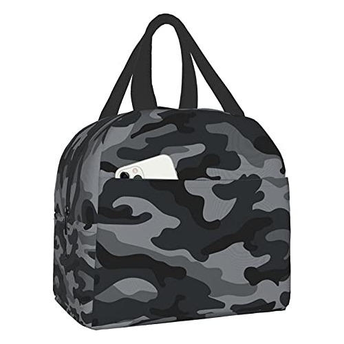 Duduho Camo Camouflage Bolsa De Almuerzo Compacto 9sv9c