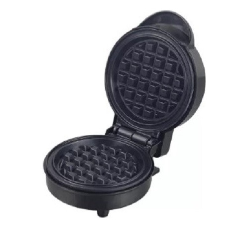 Waflera Redonda 1 Puesto Rce-waffle100n Negro