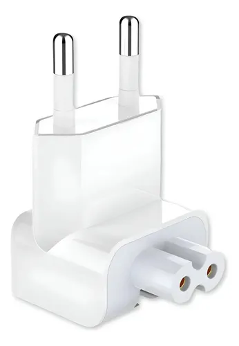 Adaptador De Tomada Br Fonte De Macbook Air Ou Pro Branco